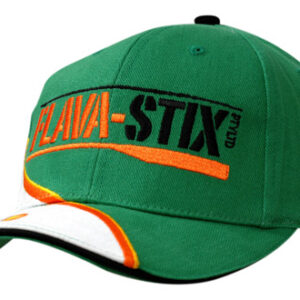 Brushed Heavy Cotton with Sandwich Trim & Fabric Inserts/Embroidery on Crown & Peak (2631) 1 | Promotion Wear, Melbourne 2631_Mixed