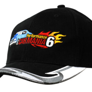 Brushed Heavy Cotton with Embroidery Design on Peak (2654) 1 | Promotion Wear, Melbourne 2654_Mixed