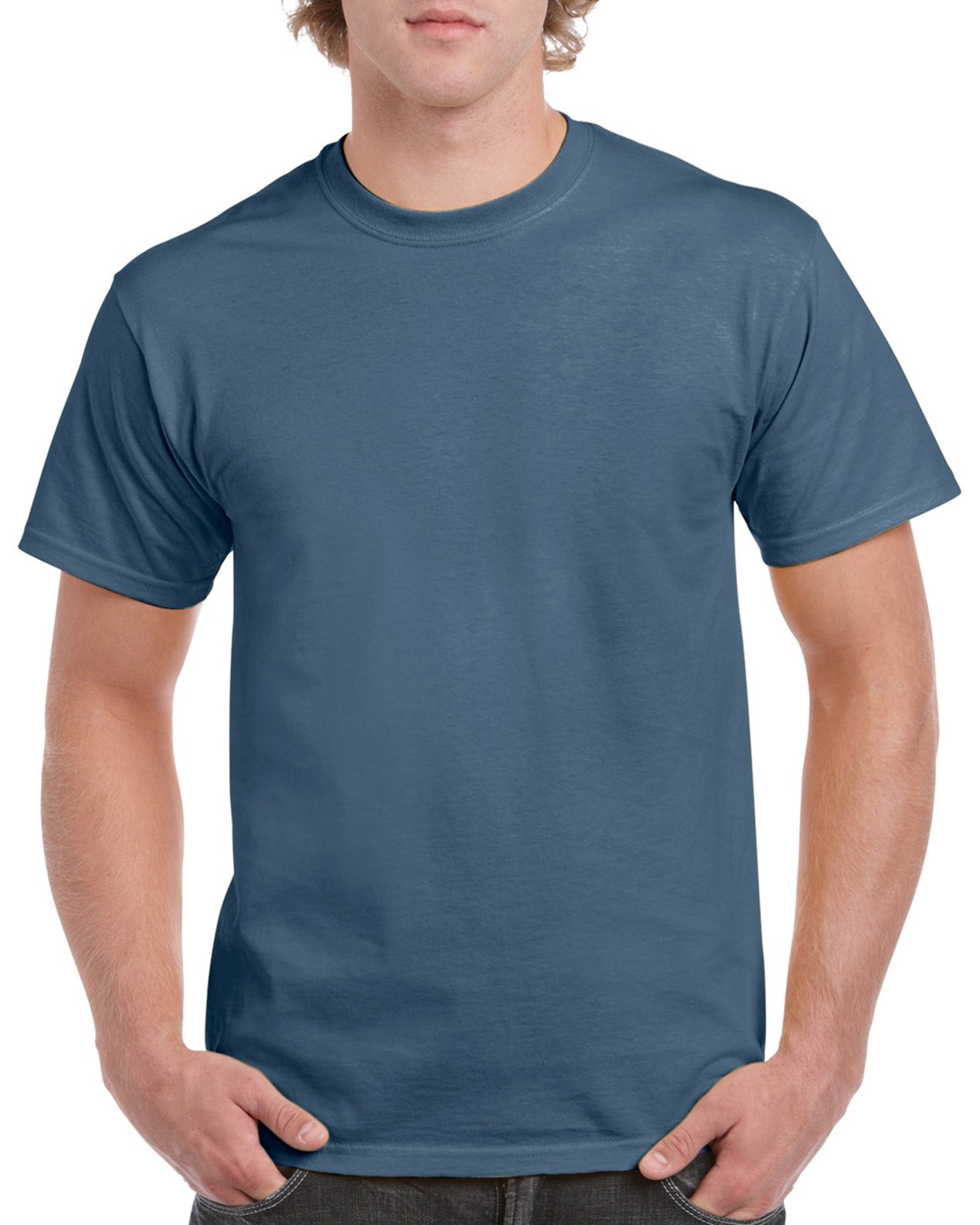 Gildan Heavy Cotton Adult T-Shirt Indigo (5000) » Race Promotions