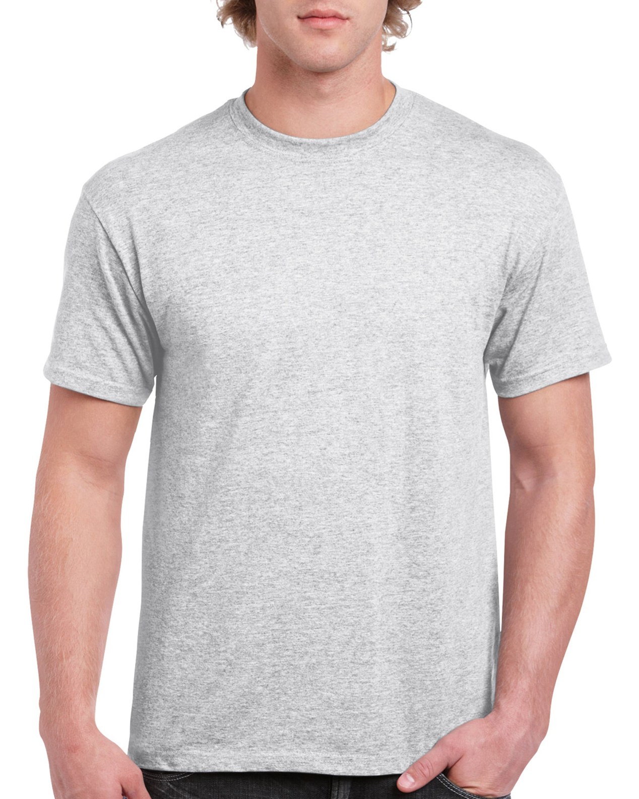 gildan ash grey