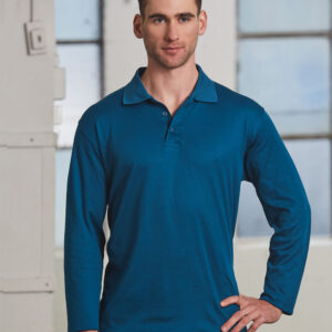 PS35 Mens TrueDry® Long Sleeve Polo