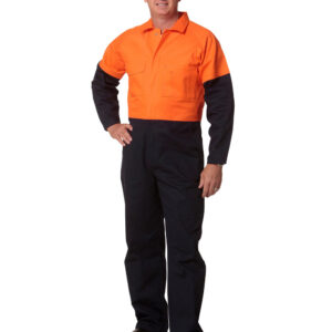 SW204 MEN'S TWO TONE COVERALL Regular Size 1 | Promotion Wear, Melbourne SW204_01 (1)
