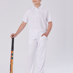 PS29K Kids TrueDry® Mesh Knit Short Sleeve Cricket Polo