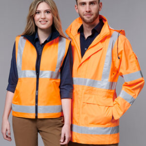SW77 – Unisex Vic Rail Three-In-One Safety Jacket